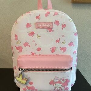 Sanrio | My Melody Cherry Blossom Floral Print Mini Backpack
